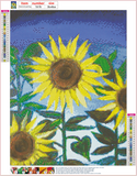 Full Diamond Painting kit - Sunflower