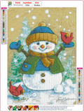 Full Diamond Painting kit - Christmas snowman