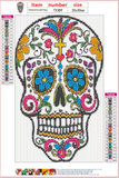 Full Diamond Painting kit - Skull