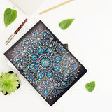 DIY Diamond Painting Notebook - Mandala (With lines)