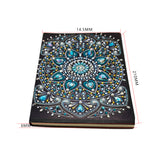 DIY Diamond Painting Notebook - Mandala (With lines)