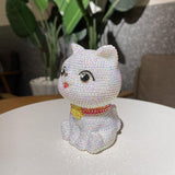 11cm high DIY kitten and puppy (with glue tools) - Hibah-Diamond painting art studio