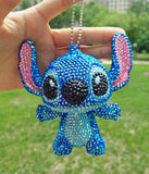 11cm high DIY Stitch Keychain  (with glue tools) - Hibah-Diamond painting art studio