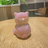 11cm high small piggy (with glue tools) - Hibah-Diamond painting art studio