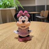 13cm high DIY Minnie Mickey  (with glue tools) - Hibah-Diamond painting art studio