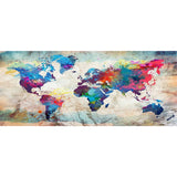 Full Large Diamond Painting kit - Abstract map