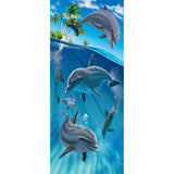 Full Large Diamond Painting kit - Dolphins