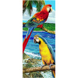 Full Large Diamond Painting kit - Macaws