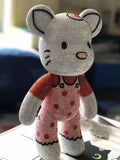 DIY Popobe bear Hello kitty (with glue tools)
