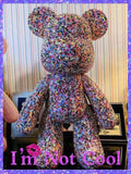 DIY Multiple Color Mixed Diamonds Popobe bear (with glue tools)