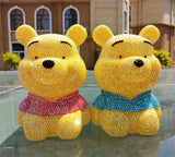 22cm DIY Winnie the Pooh  (with glue tools) - Hibah-Diamond painting art studio