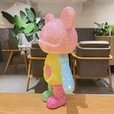 23cm&51cm high DIY Cute space bear (with glue tools) - Hibah-Diamond painting art studio