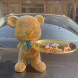 27cm DIY Popobe Bear Tray  (with glue tools) - Hibah-Diamond painting art studio