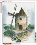 Full Diamond Painting kit - Windmill