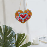 DIY Diamond painting pendant - Heart