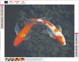 Full Diamond Painting kit - Koi fish