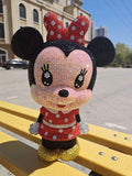 31cm high DIY Minnie Mickey  (with glue tools) - Hibah-Diamond painting art studio