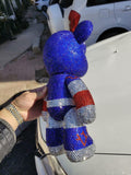 35cm High DIY Transformers Popobe bear  (with glue tools) - Hibah-Diamond painting art studio