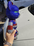 35cm High DIY Transformers Popobe bear  (with glue tools) - Hibah-Diamond painting art studio