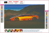 Full Diamond Painting kit - Cool Lamborghini