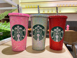 DIY Large capacity straw cup  (with glue tools)- Starbucks