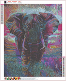 Full Diamond Painting kit - elephant