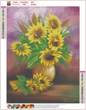 Full Diamond Painting kit - Sunflower