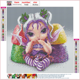Full Diamond Painting kit - Candy Elf
