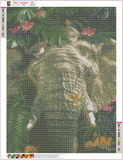 Full Diamond Painting kit - Elephant