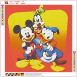 Full Diamond Painting kit - Mickey Mouse & Friends