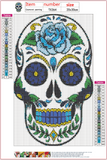 Full Diamond Painting kit - Skull