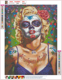 Full Diamond Painting kit - Halloween girl