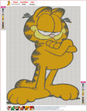 Full Diamond Painting kit - Garfield