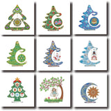 5D diamond painting Christmas decoration ornaments