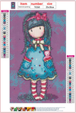 Full Diamond Painting kit - Gorjuss girl