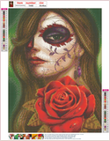 Full Diamond Painting kit - Halloween girl