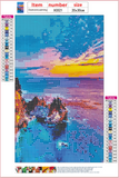 Full Diamond Painting kit - Beautiful sea view