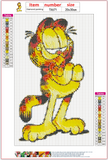 Full Diamond Painting kit - Garfield