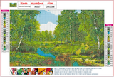 Full Diamond Painting kit - Verdant woods