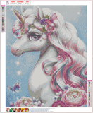 Full Diamond Painting kit - Beauty unicorn
