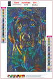 Full Diamond Painting kit - Dog