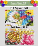 Full Diamond Painting kit - Gorjuss girl - Pom Pom