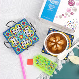 9 Pcs DIY Mandala Diamond Painting Coasters