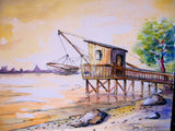 Full Diamond Painting kit - Small house on the sea