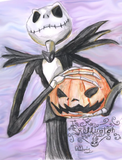 Full Diamond Painting kit - Halloween Jack Skellington