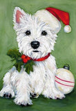 Full Diamond Painting kit - Christmas dog