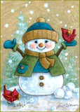 Full Diamond Painting kit - Christmas snowman