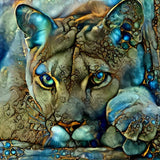 Full Diamond Painting kit - leopard