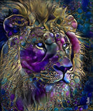 Full Diamond Painting kit - lion