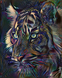 Full Diamond Painting kit - tiger